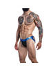 cut4men - jockstrap desire blue leatherette l