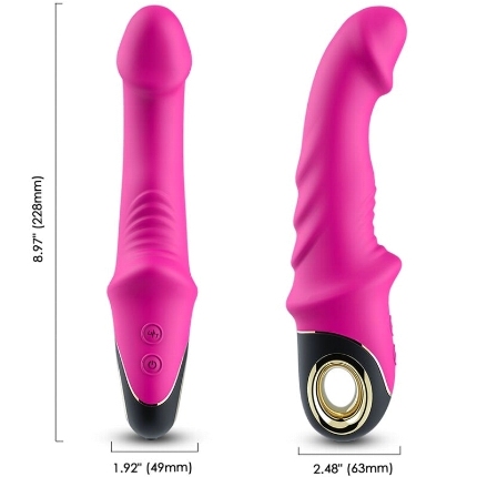 armony - joyblade dildo vibrador rotador fucsia