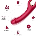 Vibrador Armony Prince com Rotação Vermelho