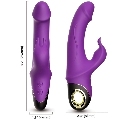 armony - meteror dildo vibrador rabbit rotador violeta