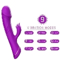 armony - dildo vibrador rabbit silicona violeta