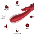 armony - elk vibrator rabbit curved red