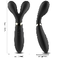 armony - y-wand masajeador vibrador cabeza doble negro