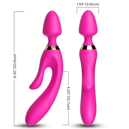 armony - masajeador vibrador rabbit fucsia