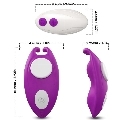 armony - honeybee wearable panties vibrator g-spot remote control purple