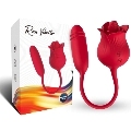 armony - roselip estimulador clitoris con lengua 10 modos vibrador rojo