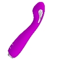 pretty love - hector rechargeable electroshock vibrator waterproof purple