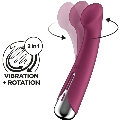 satisfyer - spinning g-sport 1 rotator vibrator red