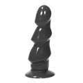 Dildo, All Black, 17 cm.