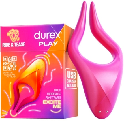 durex - toy multiestimulador ride tease