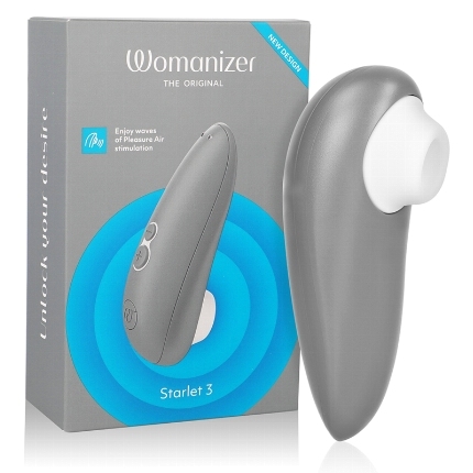 Estimulador de Clitóris Womanizer Starlet 3 Cinzento