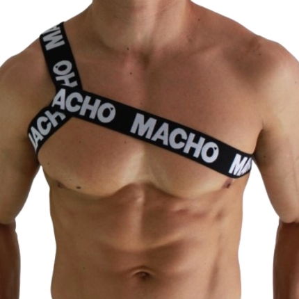 macho - arnes romano amarillo s/m