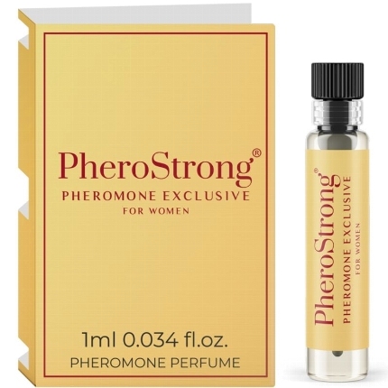 Perfume com Feromonas Pherostrong Exclusive para Mulheres 1 ml