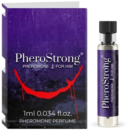 Perfume com Feromonas Pherostrong J para Ele 1 ml