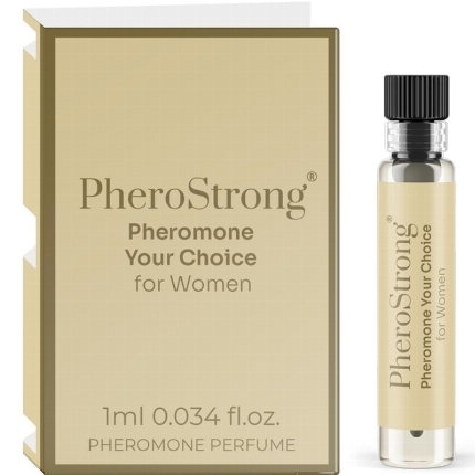 Perfume com Feromonas Pherostrong Your Choice para Ela 1 ml