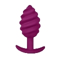 g-vibe - gplug twist 2 plug anal morado