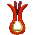 g-vibe - gvibe maxi vibrator with two flexible tips coral