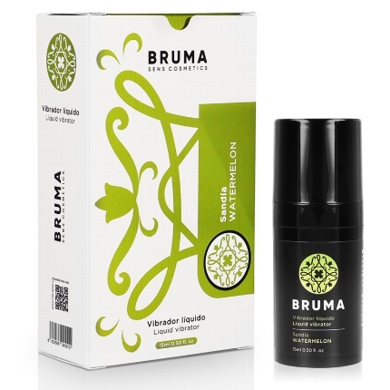 bruma - vibrador lÍquido ultra deslizante sandÍa 15 ml