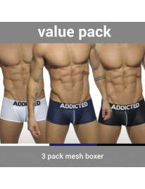 Pack De 3 Calzoncillos Adicto Ambiente Boxer Hacia Arriba,500090