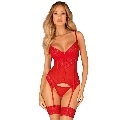 Bustier Obsessive Ingridia Vermelho