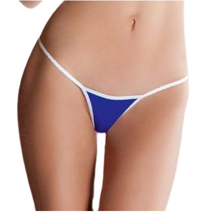 passion - erotic line blue thong mt014