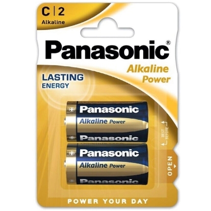 2x Pilhas Panasonic Bronze C LR14