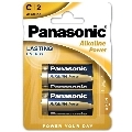 2x Pilhas Panasonic Bronze C LR14