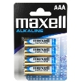 4x Pilhas Maxell AAA