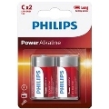 2x Pilhas Philips Power C LR14 Blister