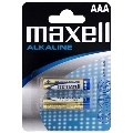 2x Pilhas Maxell Blister AAA LR03