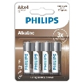 4x Pilhas Philips AA LR6