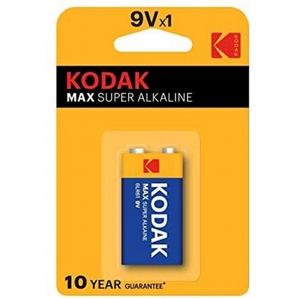 1x Bateria Kodak Max 9V LR61