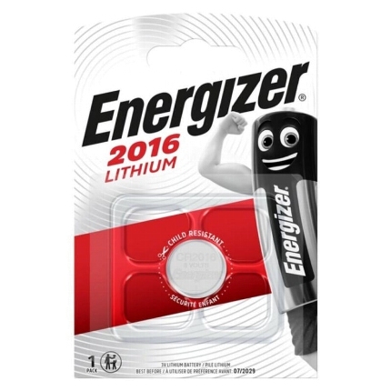 1x Bateria Energizer CR2016 3V