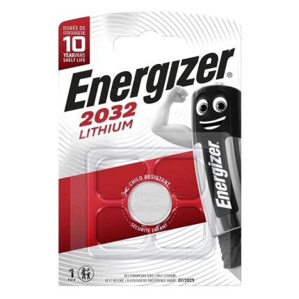 1x Bateria Energizer CR2032 3V