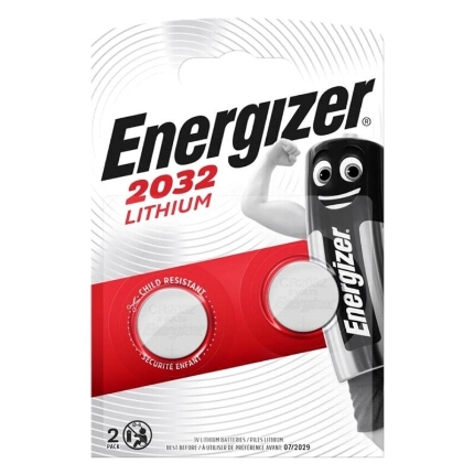 2x Bateria Energizer CR2032 3V