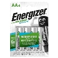 4x Pilhas Energizer Recarregável Extreme HR6 AA 2300MAH