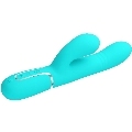 pretty love - multifunction g-spot vibrator aqua green