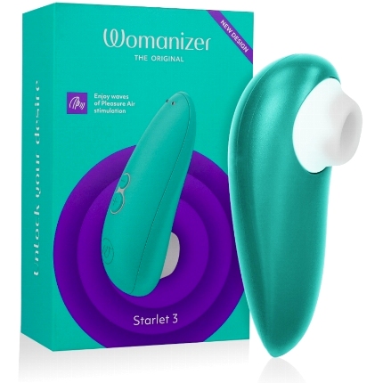 Estimulador de Clitóris Womanizer Starlet 3 Turquesa