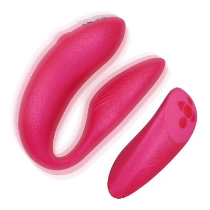 We-Vibe Chorus Couples Vibrator with Squeeze Control Pink