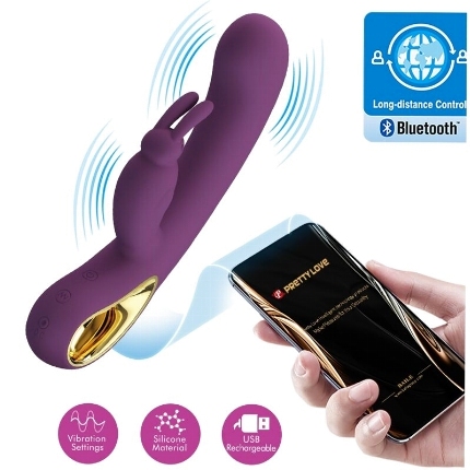 Pretty Love Liam Purple Rabbit Vibrator