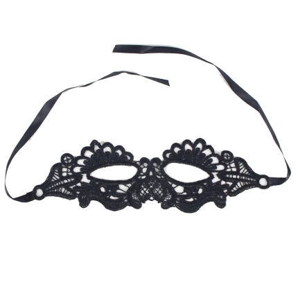 Queen Lingerie Jenny Mask Black