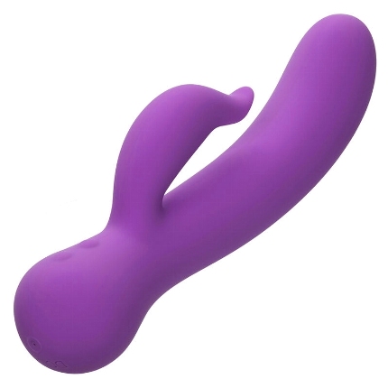 Vibrador Rabbit Calexotics First Time Recarregável Roxo