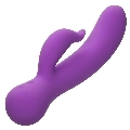 Calexotics First Time Rechargeable Rabbit Vibrator Purple