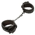 calexotics - nocturnal ankle cuffs leather adjustable black