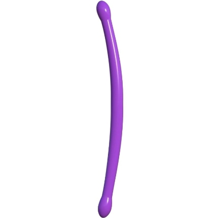 classix - dildo doble flexible 43.7 cm morado