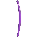 classix - dildo doble flexible 43.7 cm morado