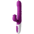 armony - vibrador de lÍngua dupla e efeito de calor violeta de empurro