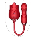 armony - delight flower vibrator bumping with red tongue