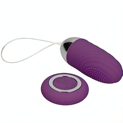 armony - ovo vibratÓrio granular jiuuy violeta de controle remoto