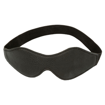 calexotics - nocturnal eye mask pvc leather black